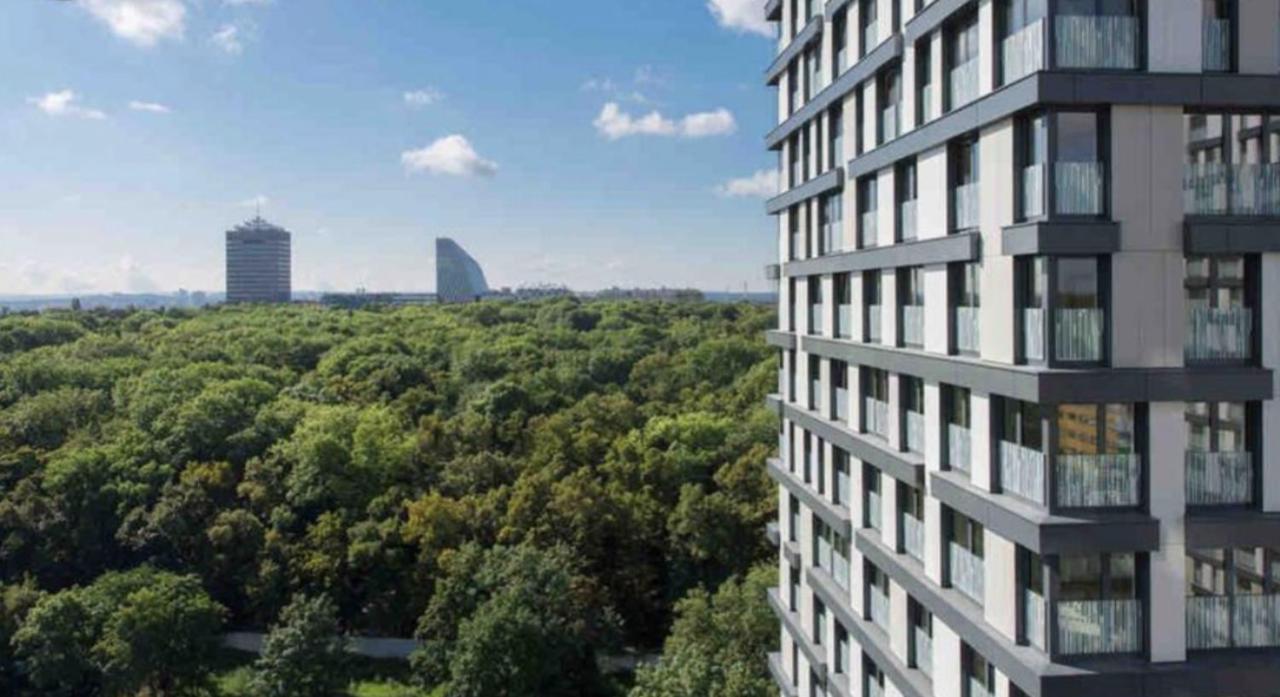 Residence Garden Tower S Balkonem, Garaz Praga Exterior foto